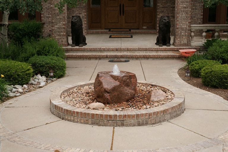 Disappearing Water Feature
