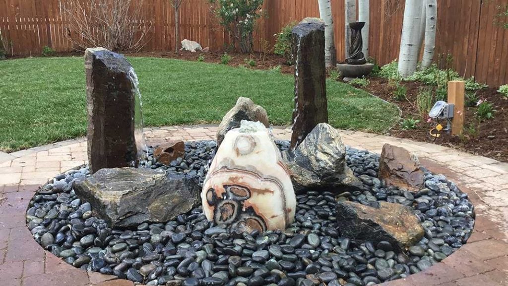 another fountain Art of the Yard Denver