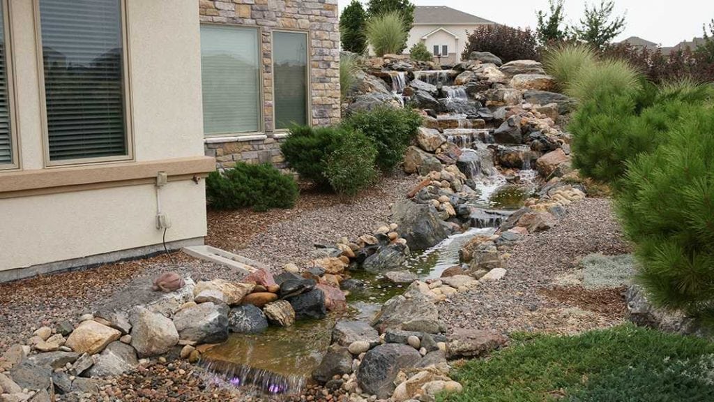 running stream Art of the Yard Denver
